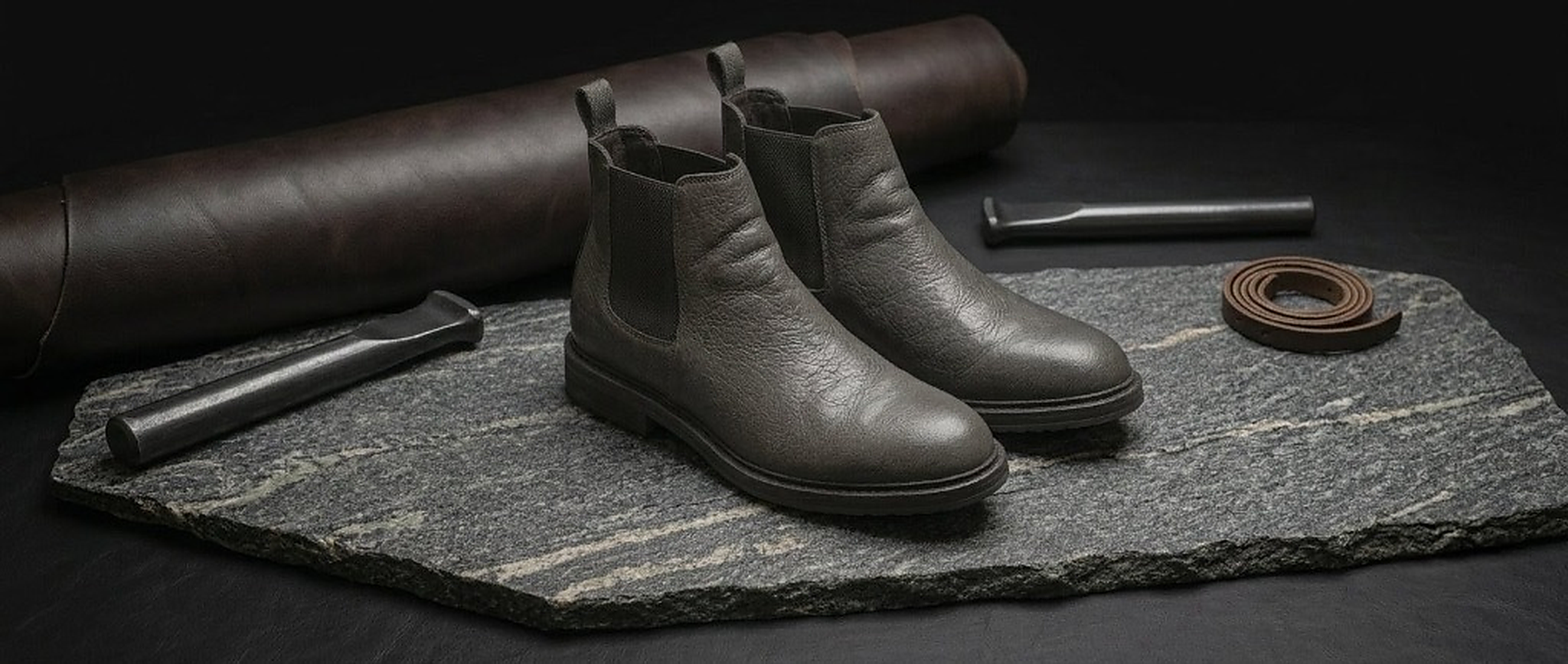 Mati's Artisanal Full-Grain Chelsea Boots